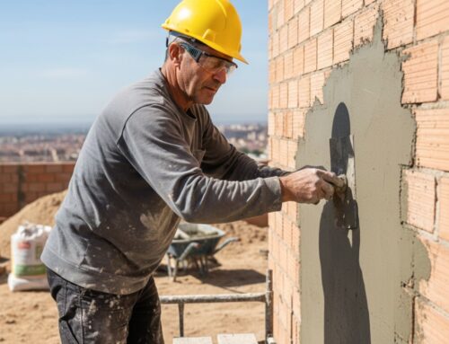 Servicios de enfoscado y nivelación de superficies en obras en Ávila