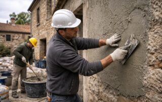 enfoscado de fachadas Ávila